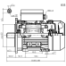Voet-/flensmotor eenfase 1,1 kW - 1500 TPM - B35/B34 - hoog aanloopkoppel